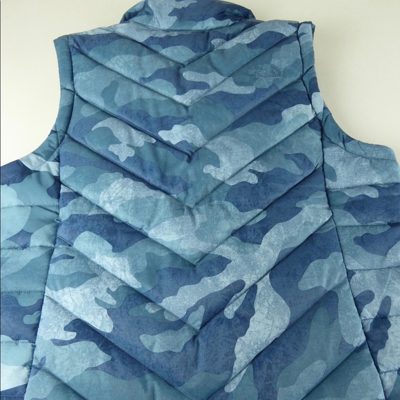 The North Face Alpz 2.0 Quilted Down Insulated Vest Camouflage NWT Camo - Picture 7 of 9